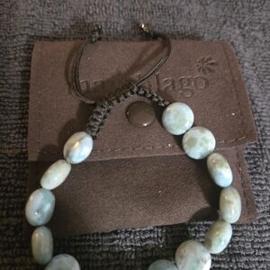 Larimar Blue Stone Bracelet
